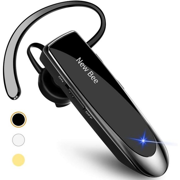 V5.0 Wireless Headset with Microphone 24 Hrs Driving 60 Days Standby Time - Picture 1 of 8